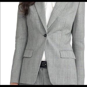 Brooks Brothers Suit Black white jacket 0 pants 2